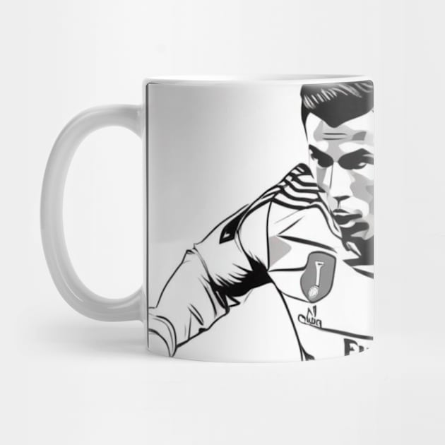 Cristiano Ronaldo CR7 Madrid Gift Art by The GOAT Store